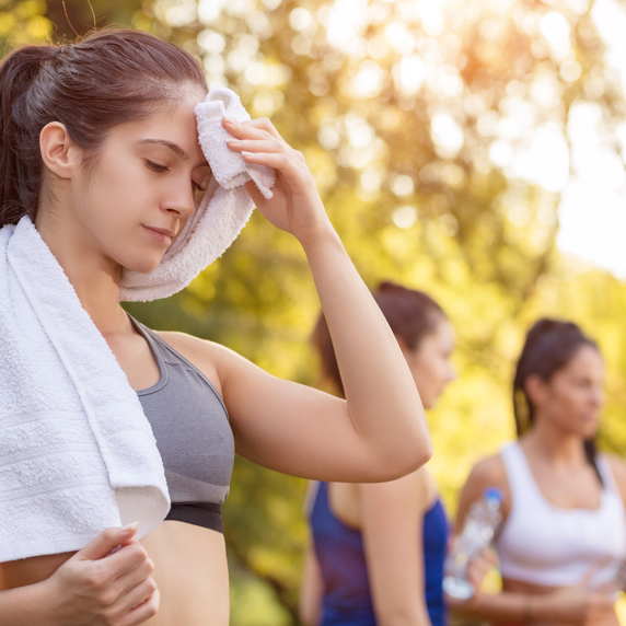 Le sport et votre peau : que de bons résultats ?